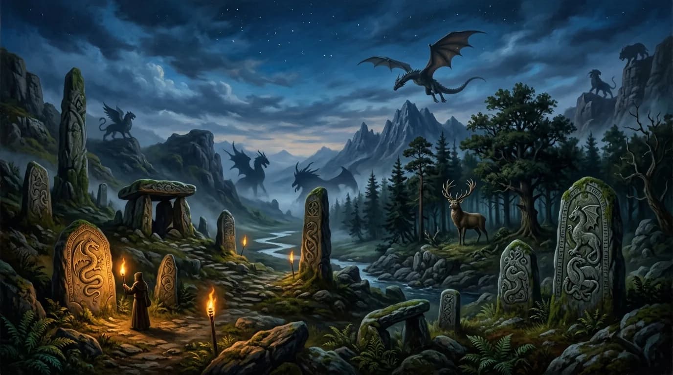 Mythic creatures and legendary beasts