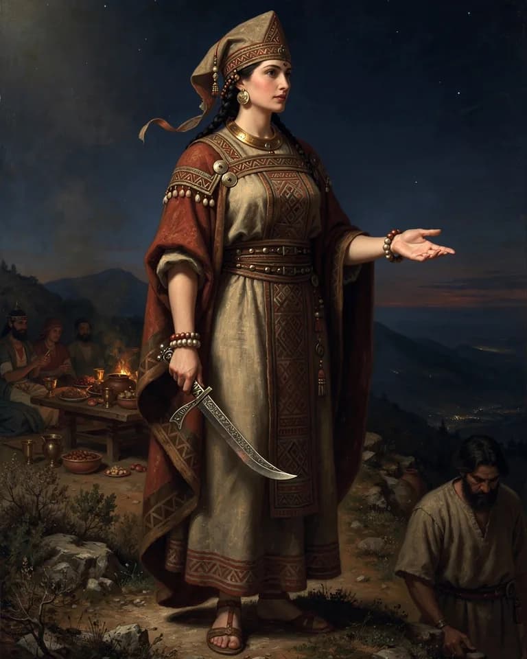 Illustration of Inara, a deity of the Hittite Pantheon