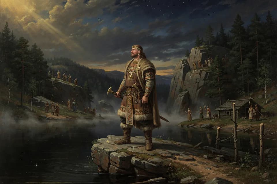 Illustration for Finnish Tradition (Kalevala)