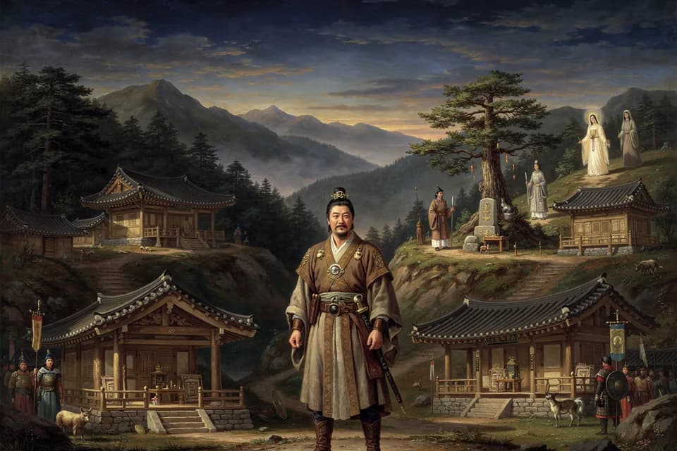 Illustration for Korean Tradition