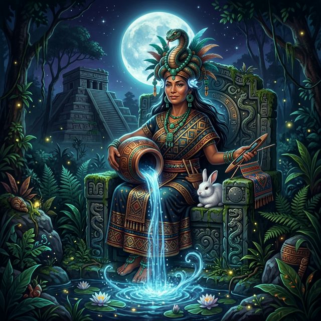 Ix Chel Rituals Ix Chel - Mesoamerican Pantheon Deity | Mythos Atlas
