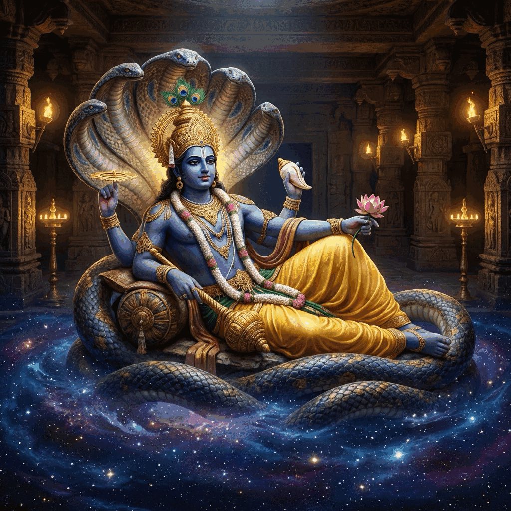 Vishnu - Hindu Pantheon Deity | Mythos Atlas